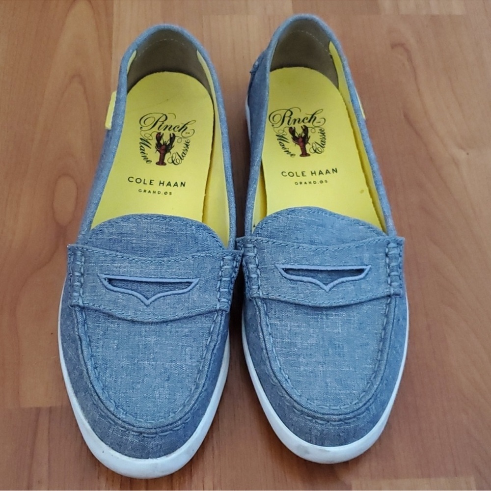 Cole Haan Denim Blue Loafers